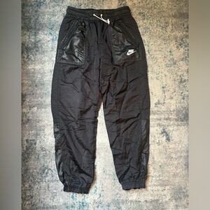 Nike Black Jogger Track Pants with Logo
